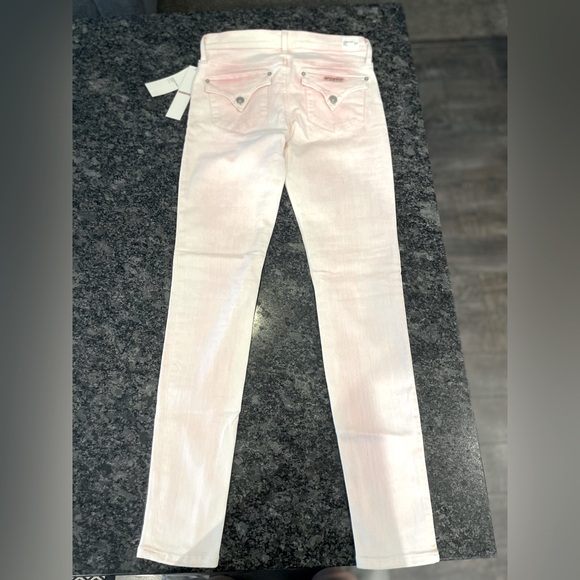 Hudson Pink Midrise Ankle LILLY Skinny Jeans - Picture 5 of 13